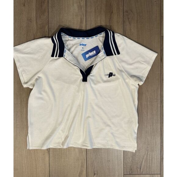 NWT Prince Pickleball Women's Open V-Neck Polo Shirt Size XXL 2XL - Picture 2 of 2
